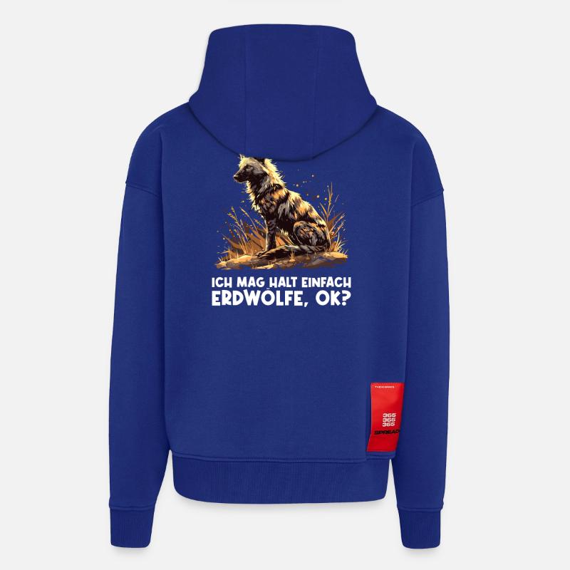 Erdwölfe Erdwolf - Zip Hoodie - made by SPREAD - Iconic Blue