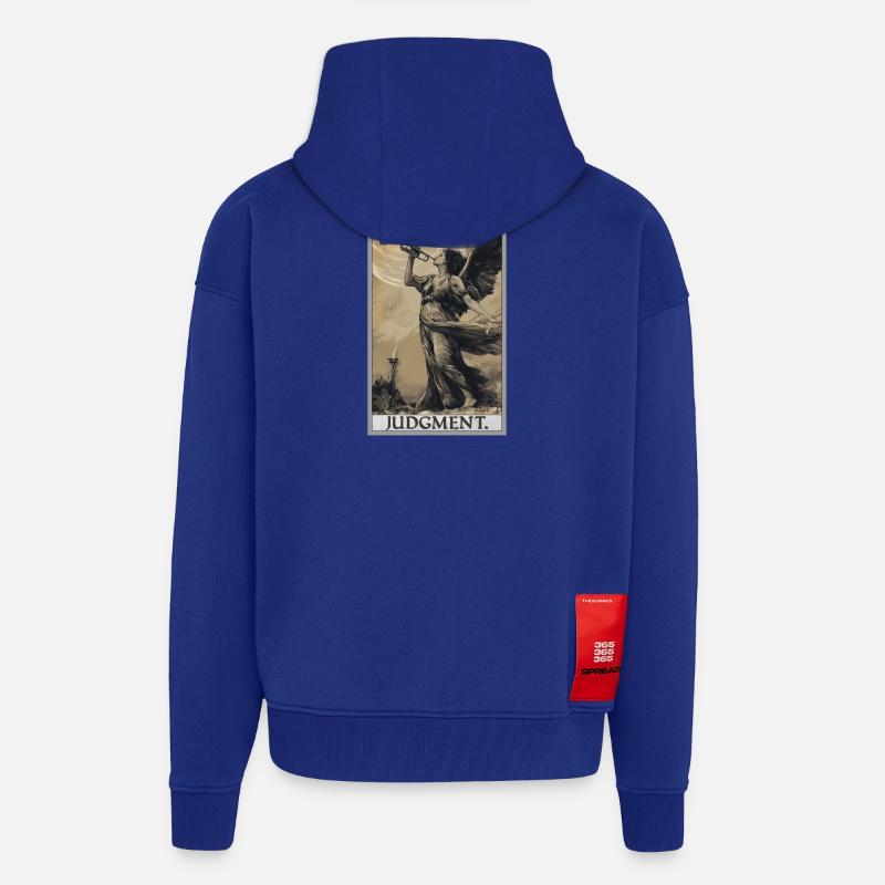 Tarotkarten Tarotkarte 20 Judgment Gericht - Zip Hoodie - made by SPREAD - Iconic Blue