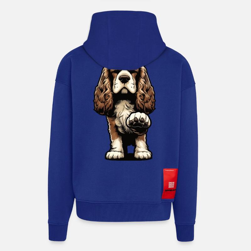 Cocker Spaniel Cockerhund Cocker Spaniel Besitzer - Zip Hoodie - made by SPREAD - Iconic Blue