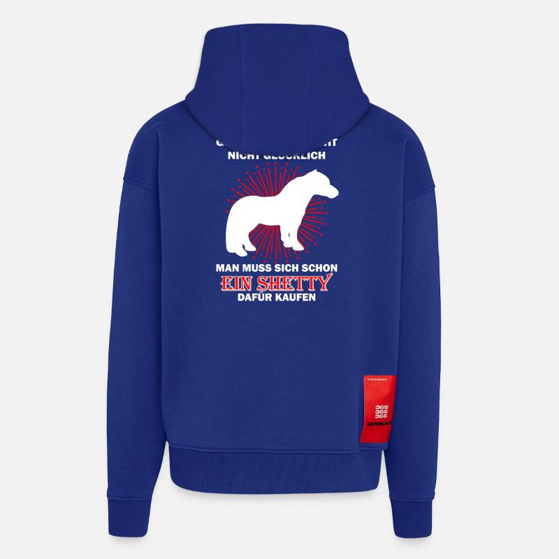 Shetty Shetlandpony - Zip Hoodie - made by SPREAD - Iconic Blue