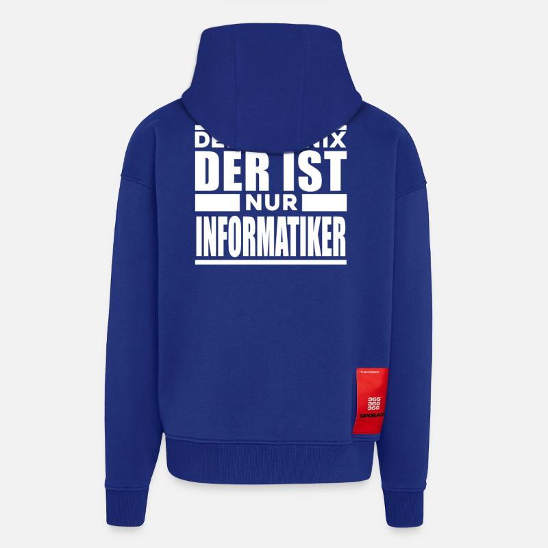 Informatiker - Zip Hoodie - made by SPREAD - Iconic Blue