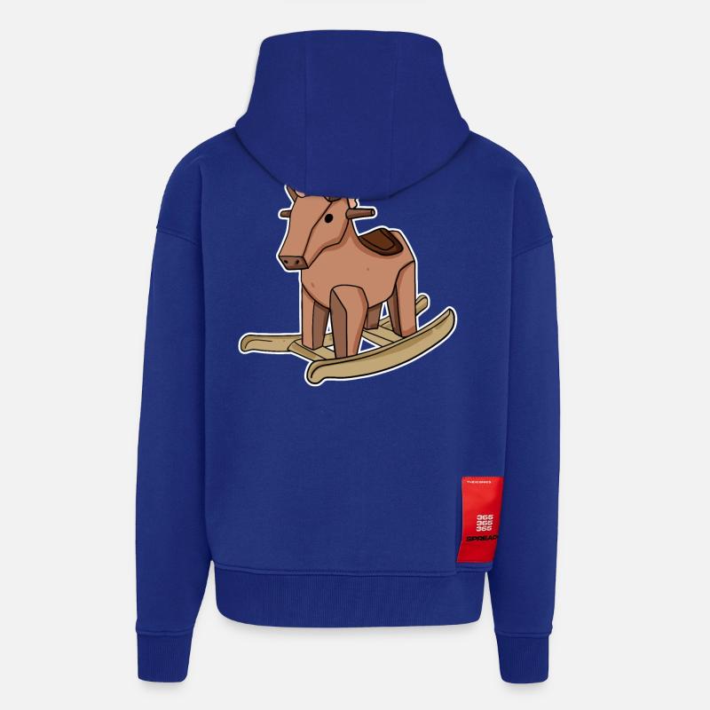 Pferd - Zip Hoodie - made by SPREAD - Iconic Blue