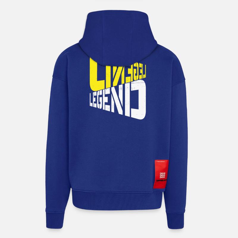 LEGENDE - Zip Hoodie - made by SPREAD - Iconic Blue