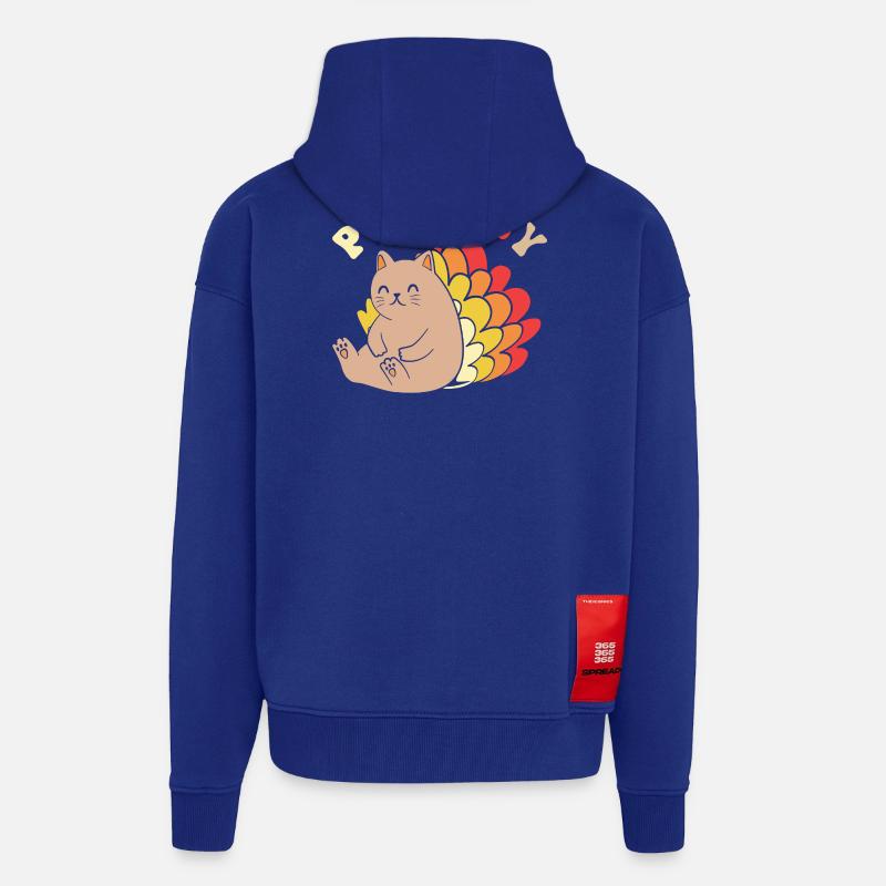Thanksgiving Mama Mutter Oma Großmutter - Zip Hoodie - made by SPREAD - Iconic Blue
