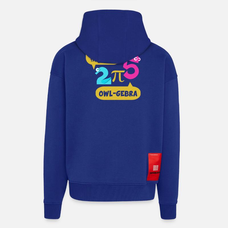 Math Math Math Teacher Mathematician - Zip Hoodie - made by SPREAD - Iconic Blue