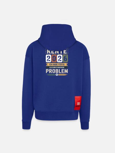 Pension 2026 I'm done - Zip Hoodie - made by SPREAD - Iconic Blue