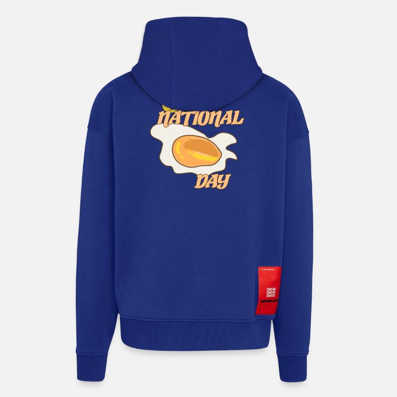 Egg Day - Zip Hoodie - made by SPREAD - Iconic Blue
