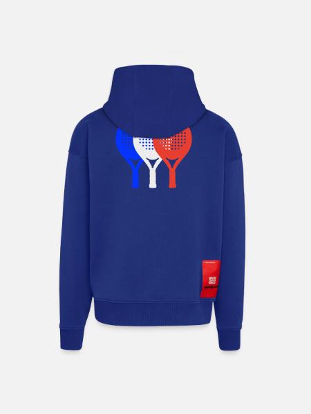 padel-france2 - Zip Hoodie - made by SPREAD - Iconic Blue