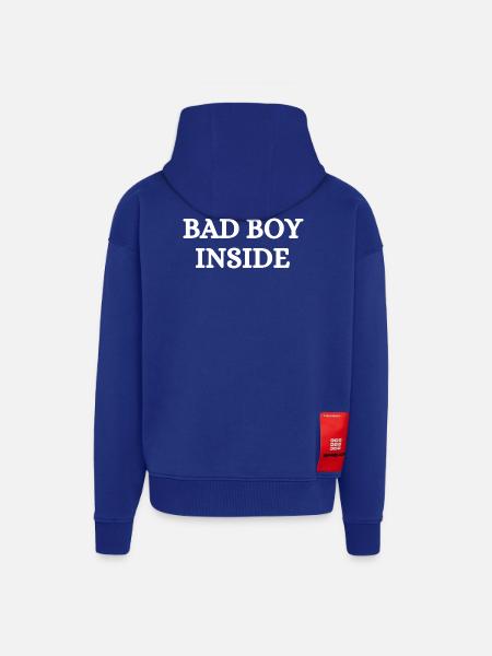Stylish statement with rebellious flair - Zip Hoodie - made by SPREAD - Iconic Blue