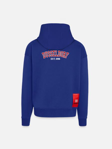 Dusseldorf Est. 1996 - Zip Hoodie - made by SPREAD - Iconic Blue