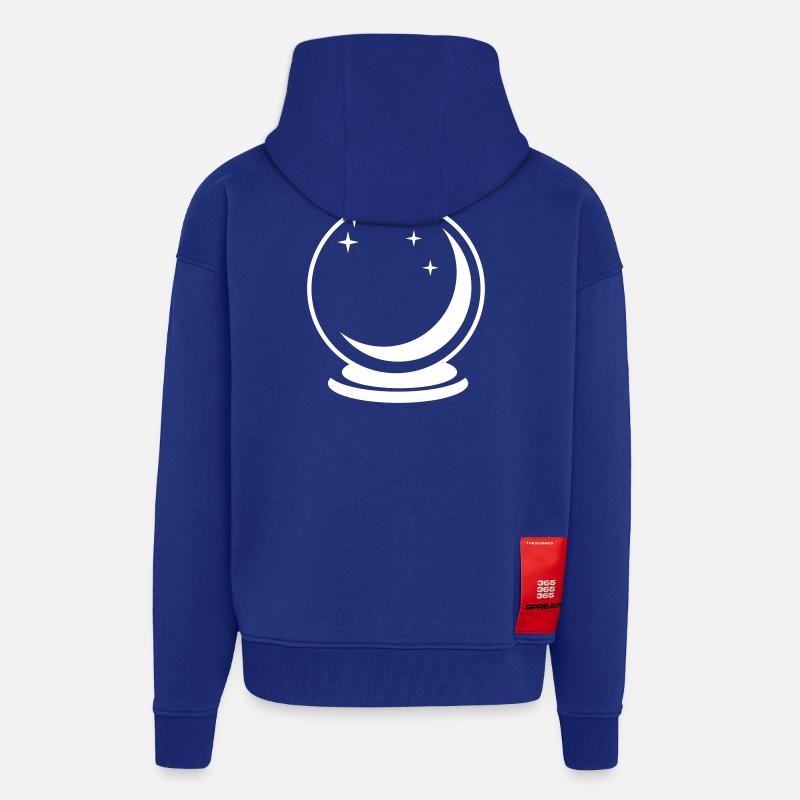 Glaskugel - Zip Hoodie - made by SPREAD - Iconic Blue