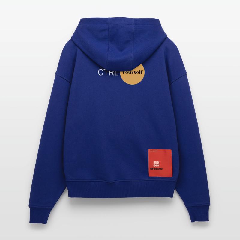 CTRL Vous-même Veste à capuche bio épaisse oversize fabriqué en UE