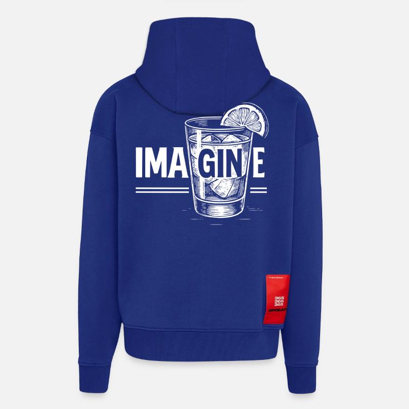 Imagine: Perfekte Geschenkidee! - Zip Hoodie - made by SPREAD - Iconic Blue