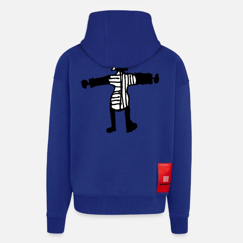 Gockel - Zip Hoodie - made by SPREAD - Iconic Blue