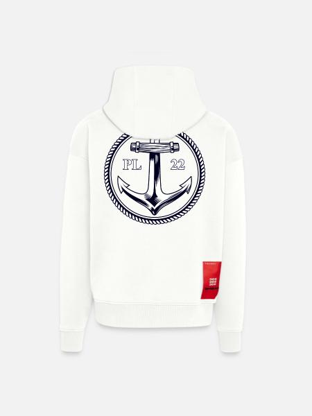 PL22 Marine Anchor - Zip Hoodie - made by SPREAD -