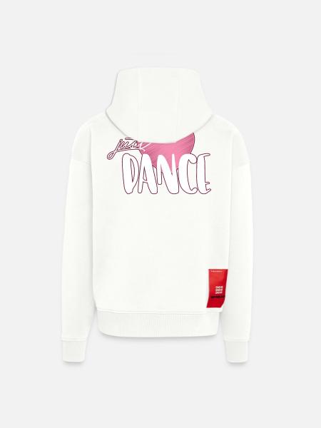 danse - Veste à capuche bio épaisse oversize fabriqué en UE - SOLID BLACK
