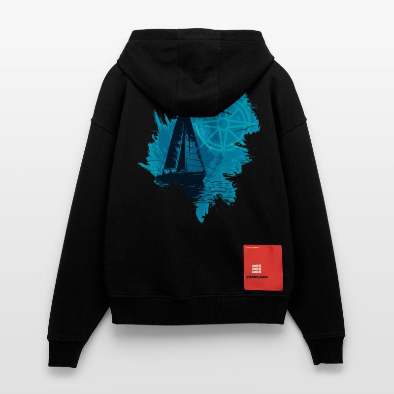Segelboot Zip Hoodie - made by SPREAD