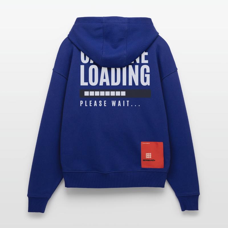 Caffeine Loading Please Wait Zip Hoodie - made by SPREAD