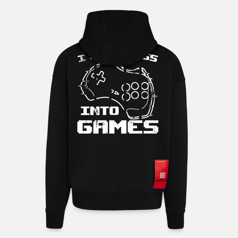 Ich programmiere Bugs in Videospiele - Zip Hoodie - made by SPREAD - SOLID BLACK