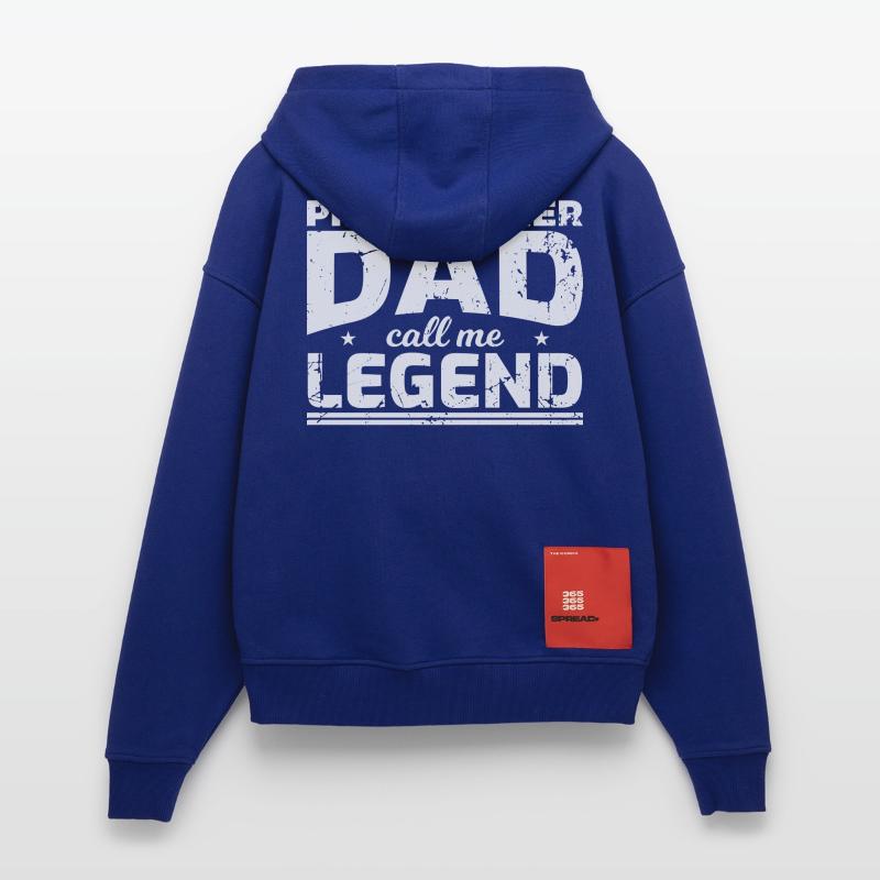 Papa codeur Veste à capuche bio épaisse oversize fabriqué en UE