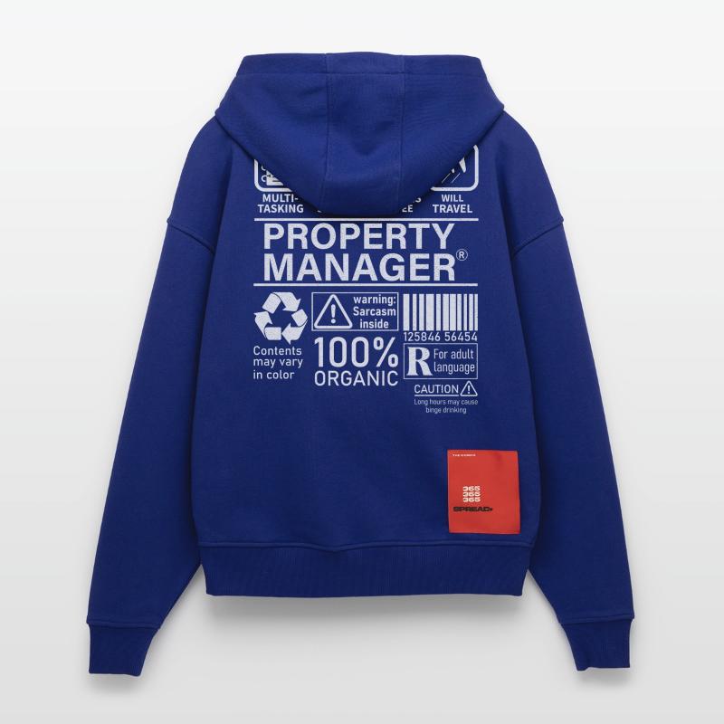 Property Manager Multi Tasking Problem Solving Zip Hoodie - made by SPREAD