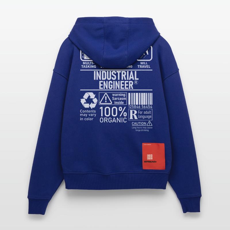 Industrial Engineer multi tasking problem solving Zip Hoodie - made by SPREAD