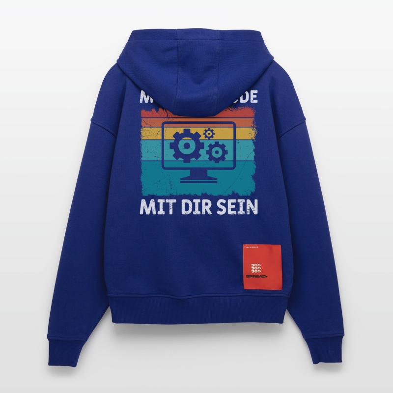Nerd Computer MÖGE DER CODE MIT DIR SEIN LUSTIG Zip Hoodie - made by SPREAD