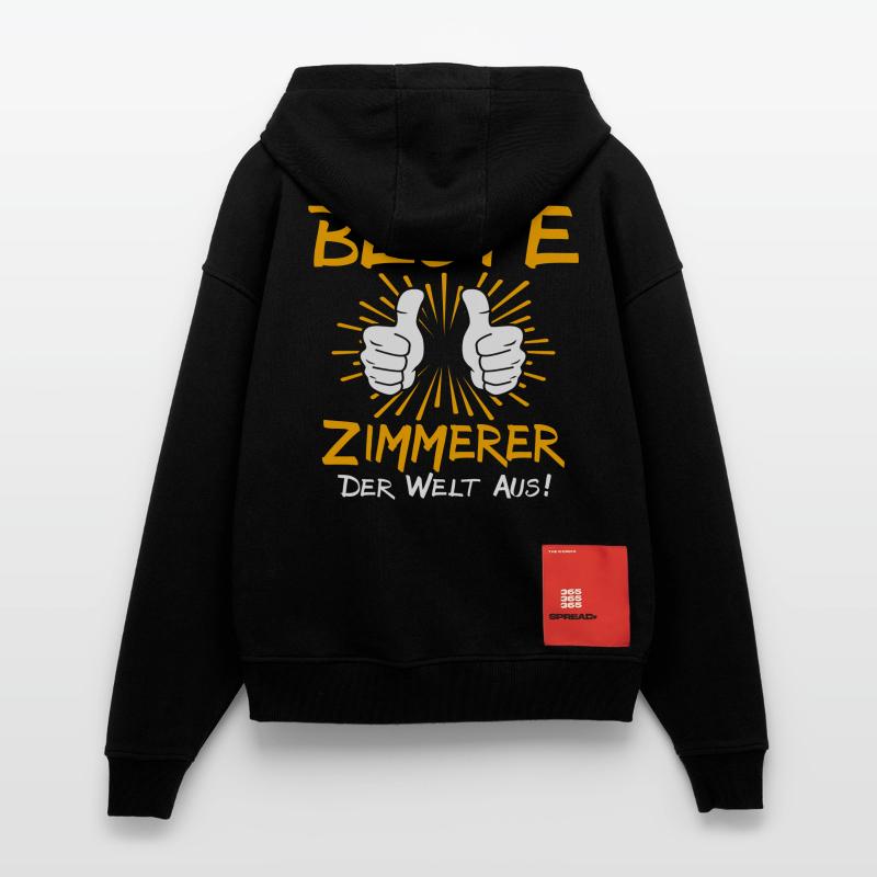 Carpenter Gift Idea Zip Hoodie - made by SPREAD