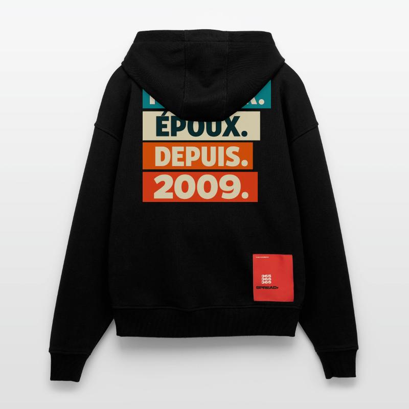Bester Ehepartner seit Geburtstag 2009 Zip Hoodie - made by SPREAD