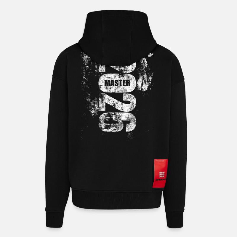 Master 2026 | endlich geschafft - Zip Hoodie - made by SPREAD - SOLID BLACK
