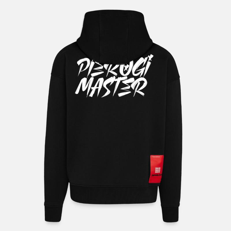 Polnisch Pierogi Master Polen Geschenk - Zip Hoodie - made by SPREAD - SOLID BLACK