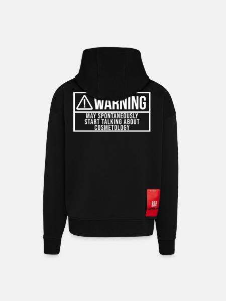 Cosmetology Cosmetology Cosmetology - Zip Hoodie - made by SPREAD - SOLID BLACK