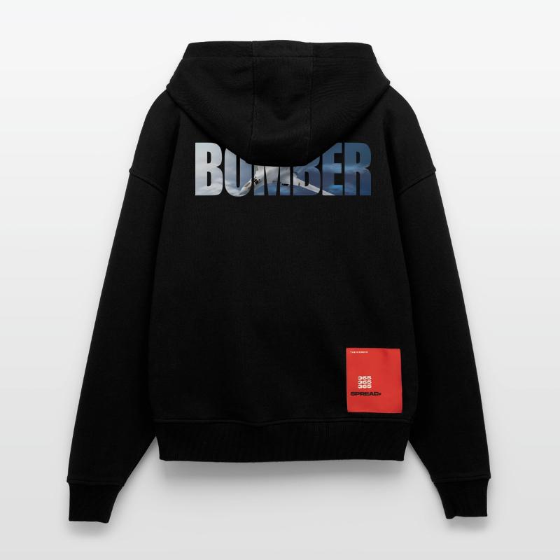 Bomber Tu-160 Zip Hoodie - made by SPREAD