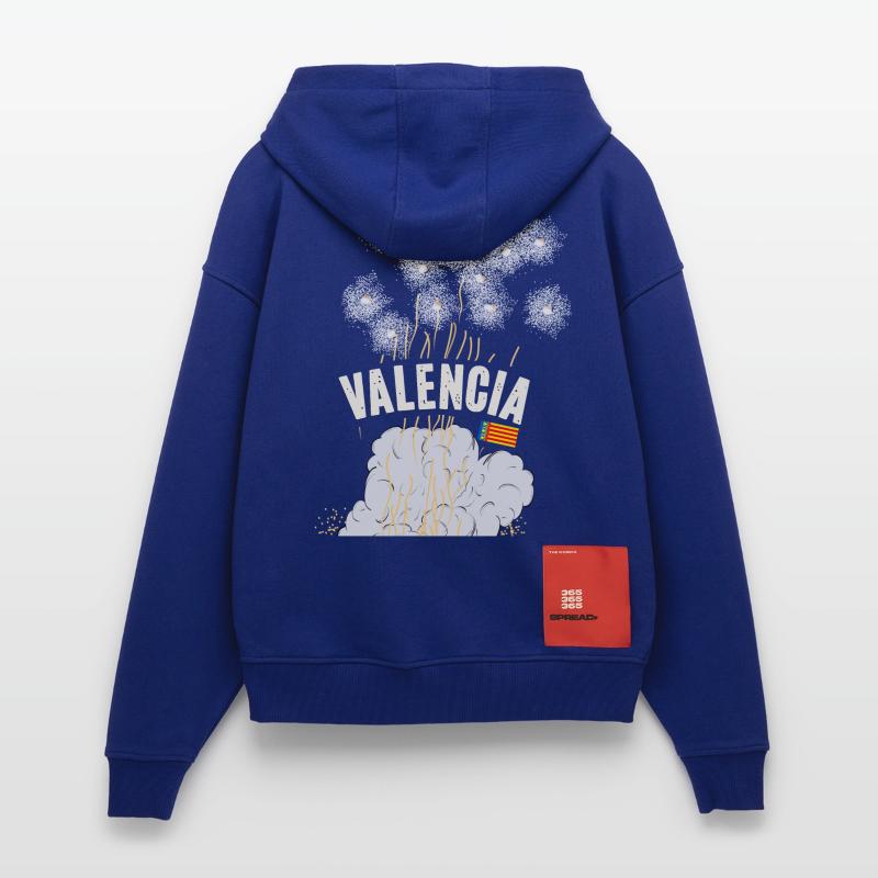 Fallas de Valencia Pyro Zip Hoodie - made by SPREAD