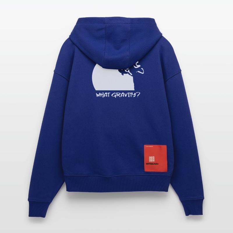 Felsklettern Bergsteigen Boulder Klettern Spruch Zip Hoodie - made by SPREAD