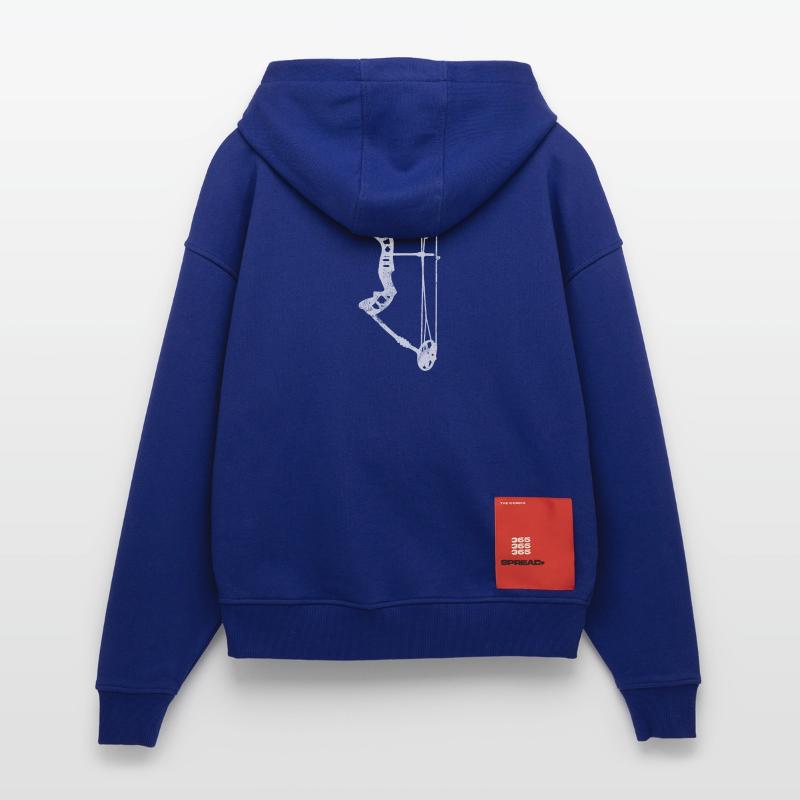Bogenschießen Bogen Bogenschütze Zip Hoodie - made by SPREAD