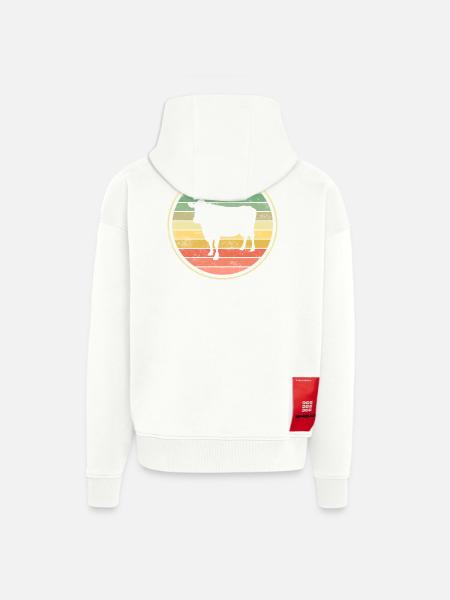 Kuh Kühe - Zip Hoodie - made by SPREAD - SOLID BLACK