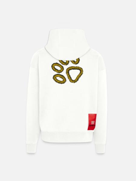 golden tiger paw - Zip Hoodie - made by SPREAD - 