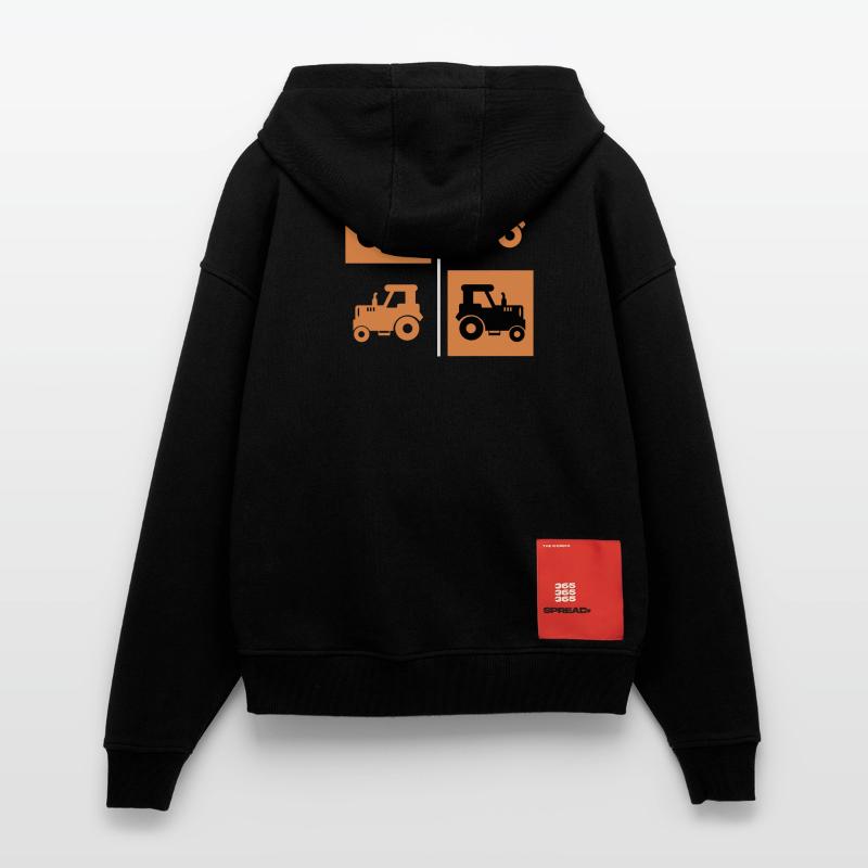 Ackerbau Landwirtschaft Schlepper Traktor Bauer Zip Hoodie - made by SPREAD