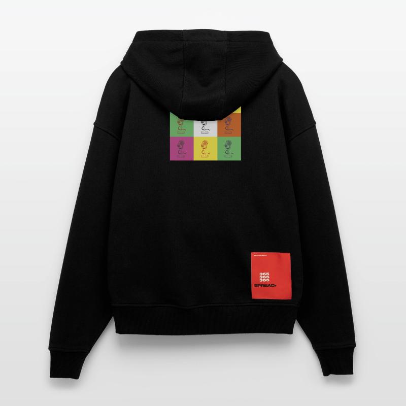Mikrofon Design Zip Hoodie - made by SPREAD