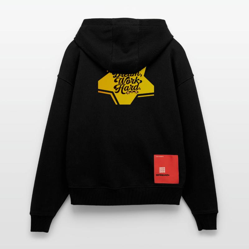 don't dream, work hard Zip Hoodie - made by SPREAD