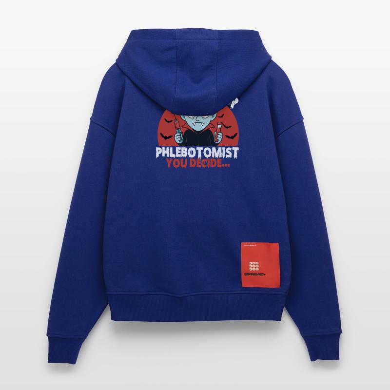 Vampir oder Phlebotomiker, du entscheidest... Zip Hoodie - made by SPREAD