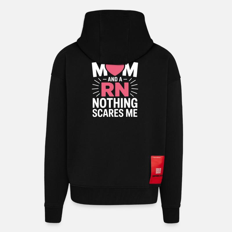 Krankenschwester Sprüche Krankenschwester Geschenk - Zip Hoodie - made by SPREAD - SOLID BLACK