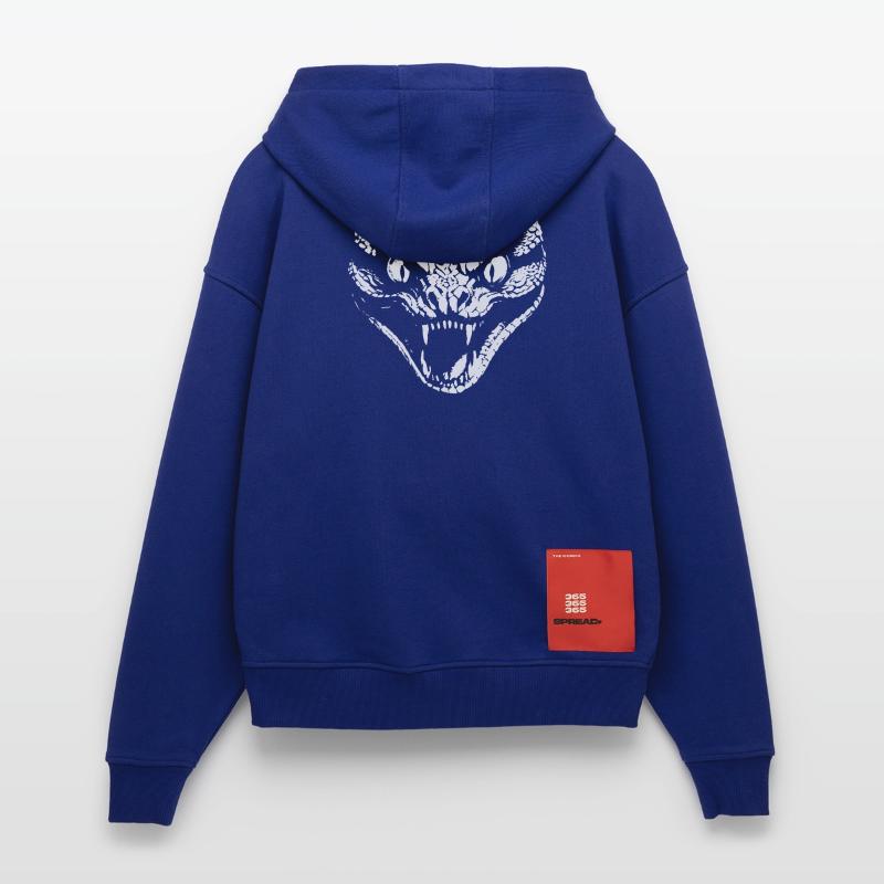 Snake Zip Hoodie - made by SPREAD