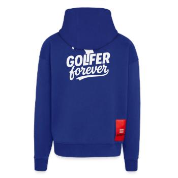 Golfer Forever Logo-Motiv - Zip Hoodie - made by SPREAD - Iconic Blue - Hinten