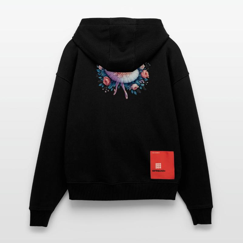 Ballet dancer with tutu Zip Hoodie - made by SPREAD