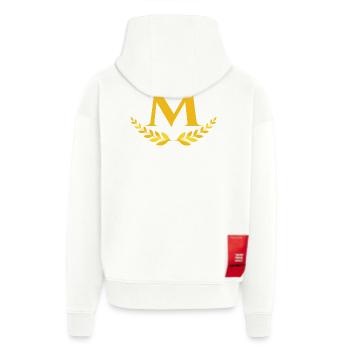 M - Zip Hoodie - made by SPREAD - SOLID BLACK - Hinten