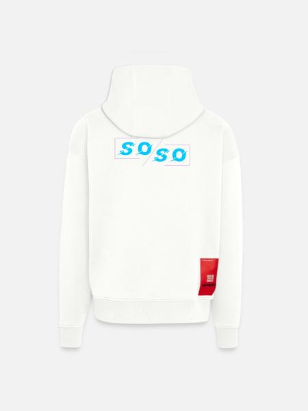 Soso - Zip Hoodie - made by SPREAD - SOLID BLACK