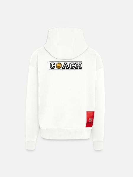 Coach - Veste à capuche bio épaisse oversize fabriqué en UE -