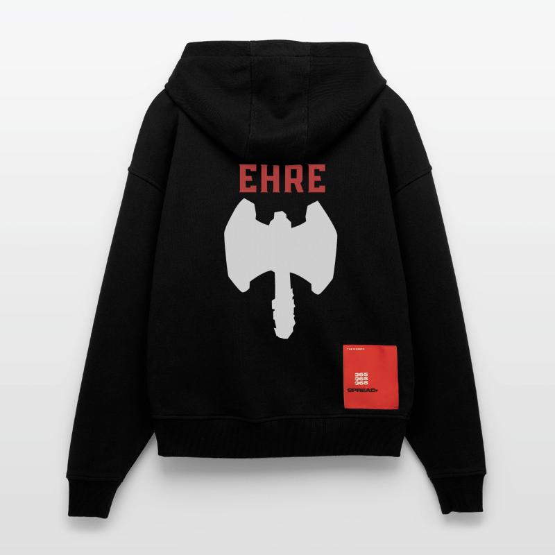 Axe and Honor Zip Hoodie - made by SPREAD